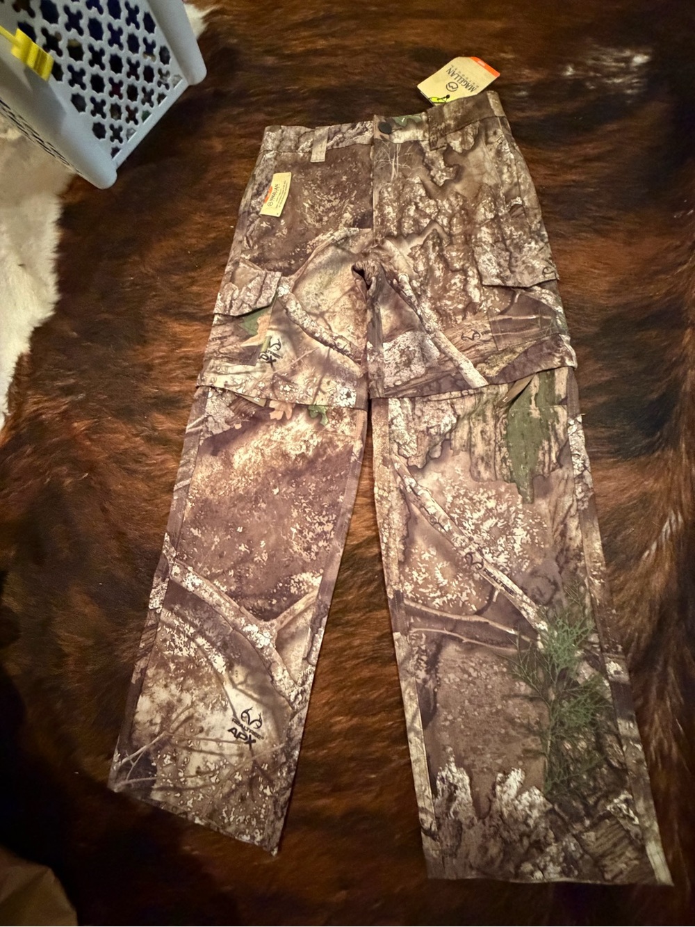 Magellan Outdoors Realtree-Style Camo Pants - Brown/Green